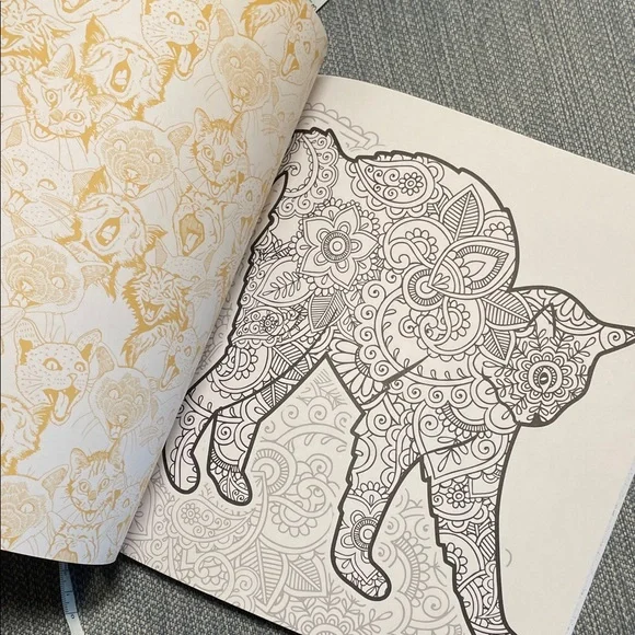 Creative Cats Adult Coloring Book for Cat Lovers - Picture 4 of 7